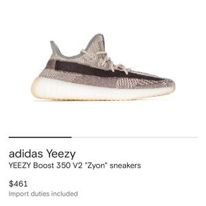 adidas Yeezy - YEEZY Boost 350 V2 "Zyon" sneakers